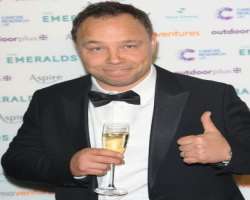 Stephen Graham consuming alcohol